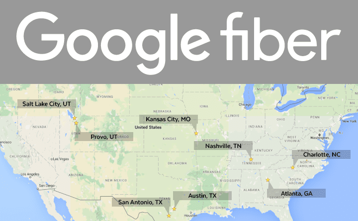 AT&T igualará la velocidad y precio de Google Fiber en Kansas City
