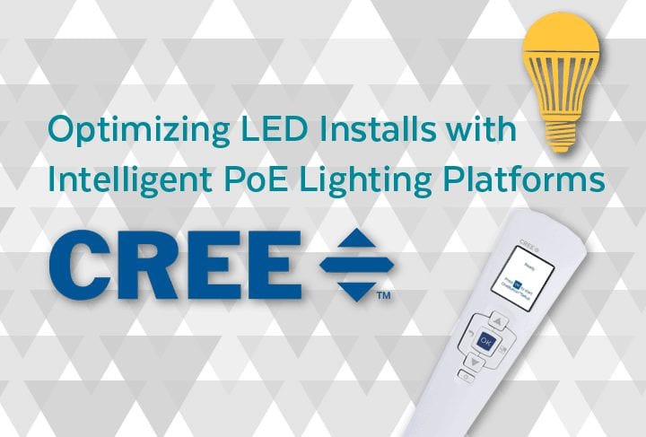 Optimizing LED Installs with Intelligent PoE Lighting Platforms