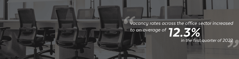 Office vacancy rates 2022