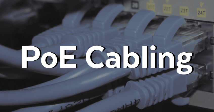 PoE Cabling